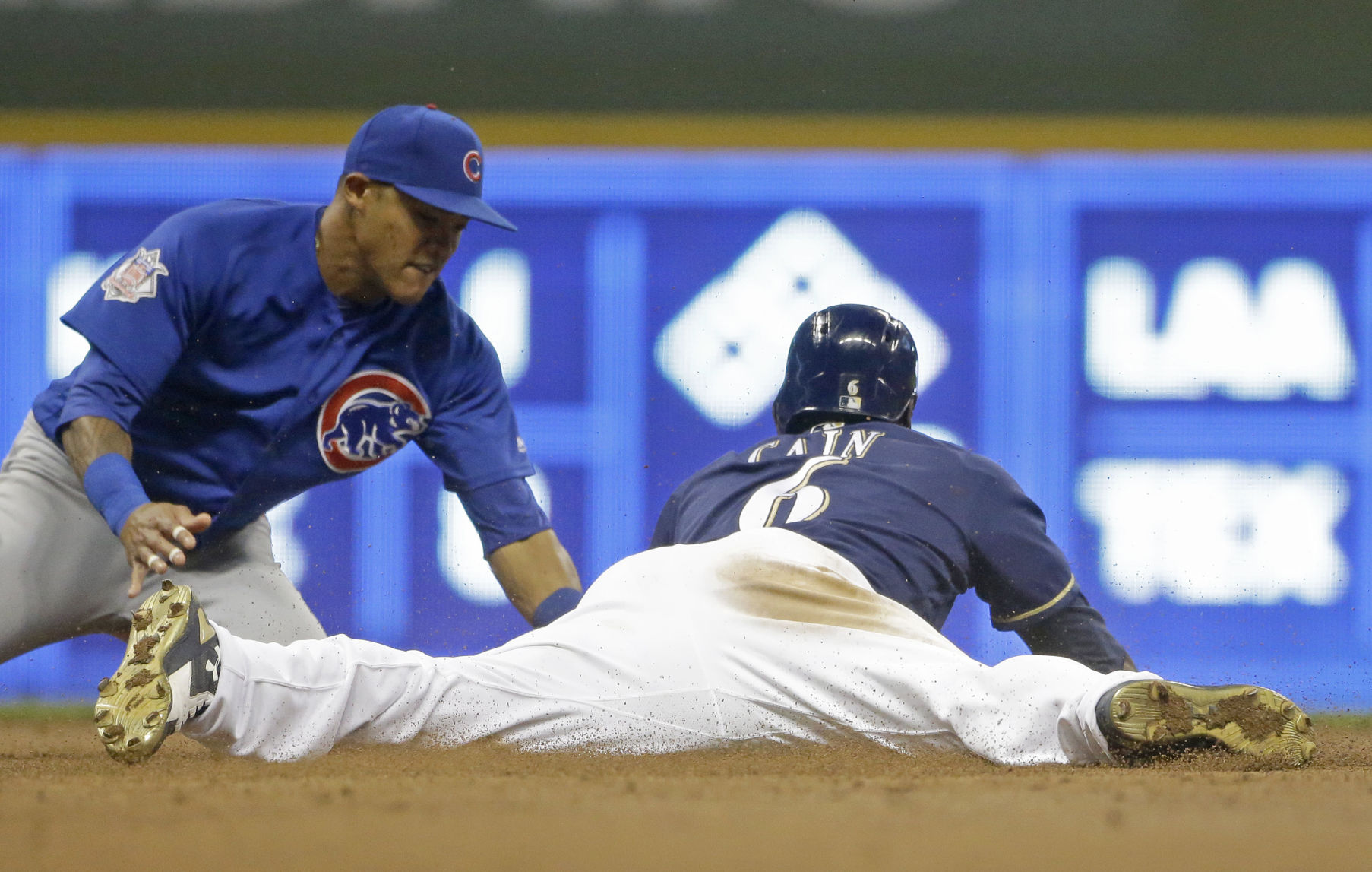 Cubs Brewers Baseball (Game 2)